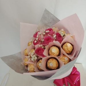 Chocolate And Rose Bouquet