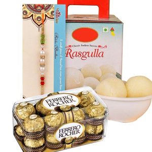 Ferrero Rocher, Rasgulla & Rakhee (India Only)
