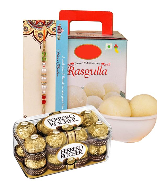 Ferrero Rocher, Rasgulla & Rakhee (India Only)