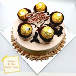 Gelamisto Ferrero Roche Gelato Cake
